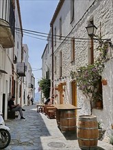 Narrow streets in the centre of Cadaques