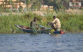 Fishermen near Luxor