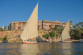 Excursion boats on the Nile