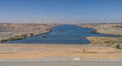 Nile north of the Nasser Dam
