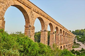 Old roman aqueduct