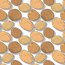 Potatoes repeating pattern