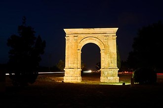 Old roman triumphal arch