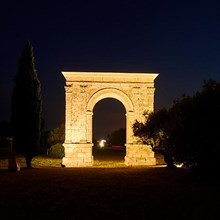 Old roman triumphal arch