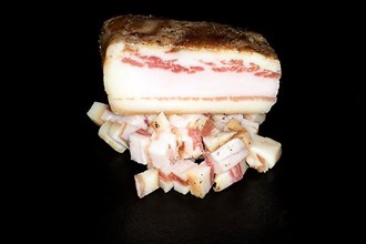 Pancetta whole and diced