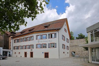 Historic Abbot Gaisser House built in 1234 in Villingen