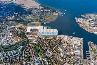 Aerial view MV Werft Wismar