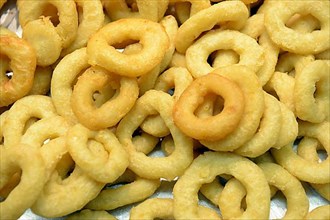 Fried squid rings