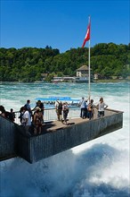 Viewing Terrace at the Rhine Falls