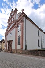 Baroque Benedictine Church with Tail Gable in Villingen