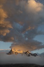 Sunrise over the Cuernos del Paine