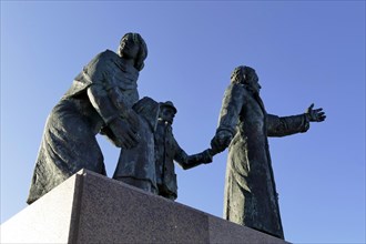Emigrant monument in Bremerhaven