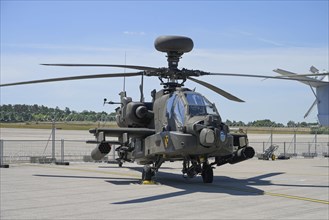 Boeing AH-64 E Apache helicopter of the U. S. Airforce