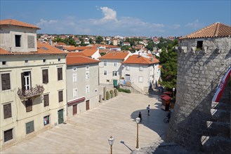 View of the Old Town from the Frankopan Castle