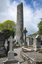 Crosses with Round Tower