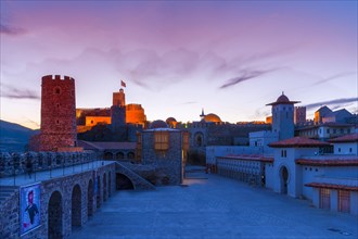 Rabati Castle at sunset