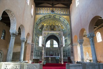 Interior of the Euphrasius Basilica