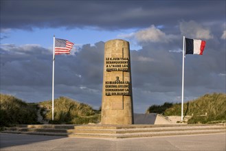 The World War II Leclerc Monument at Utah Beach