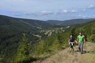 Hiking trail to Mount Krakonos