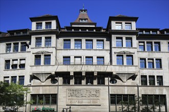 Graf Eberhard building in Art Nouveau style in Eberhardstrasse