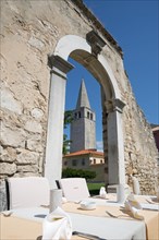 Euphrasius Basilica Tower and City Wall