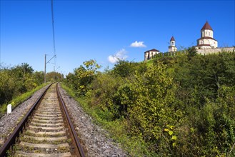 Railway line near the residence of the Catholicos-Patriarch of All Georgia