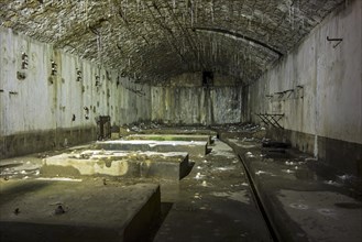 Interior view of Fort de Douaumont from the First World War
