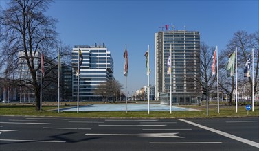 High-rise buildings and commercial buildings at Ernst-Reuter-Platz