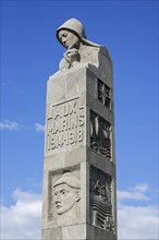 Monument in honour of the seamen killed in the First World War at Pointe Saint-Mathieu