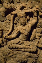 Bas-relief 'Renunciation of Prince Siddharta'