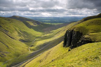 View of the U-shaped valley overlooking the Eden Valley