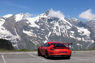 Porsche GT3 RS on Grossglockner High Alpine Road