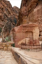 Cult Stone of the Nabataeans in the Siq