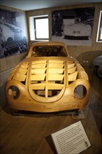 Porsche 356 wooden replica
