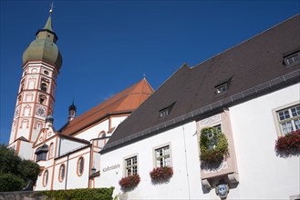 Church and tower