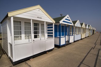 Beach huts in the southwest