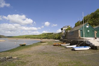 The mouth of the Avon at Bantham looking towards Cockleridge
