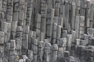 Hexagonal basalt columns