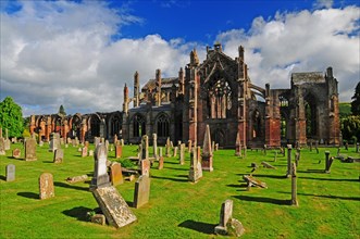 Ruins of Melrose Abbey