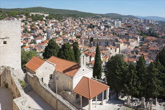View of the town and fortress Sveta Ana