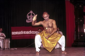 Kalamandalam balasubramaniam demonstrates kathakali dance gestures find movements