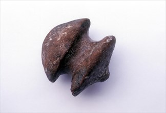 7th century A. D terracotta ear ring excavated at Muttam near Coimbatore