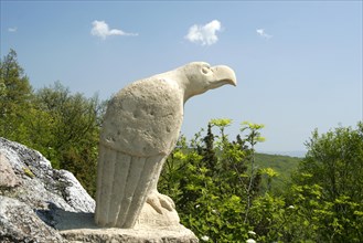 Eagle sculpture