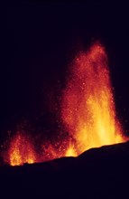 Lava eruption