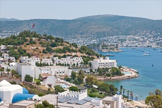 Bodrum Bay with Castle