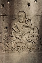 Bas-relief of Apsaras