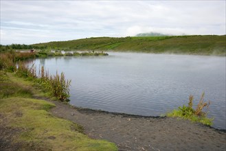 Geothermal lake near Husavik