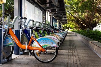 Bike rentals in Shenzen China