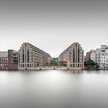 The Curvry Campus on the Spree in Berlin Kreuzberg