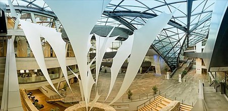 Darmstadtium Congress Centre Darmstadt Panorama Germany